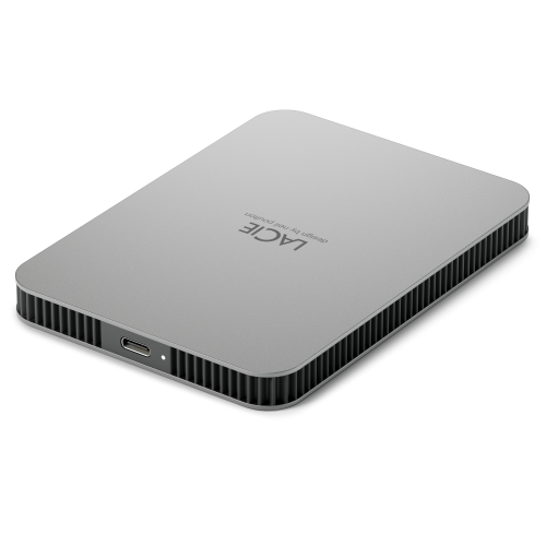 LaCie Mobile Drive 2Tb HD USB-C/4.0 Moon Silver