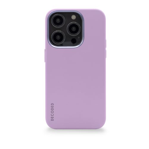 DECODED Silicone Backcover w/MagSafe for iPhone 14 Pro Max - Lavender