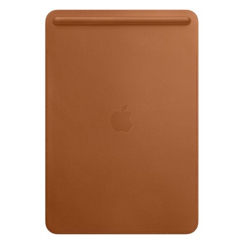 Apple iPad 10.2"/Air 10.5" Leather Sleeve Saddle Brown