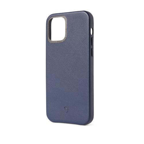 Decoded Leather Backcover iPhone 12 Mini (5.4 inch) Blue