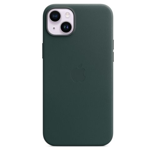 Apple iPhone 14 Plus Leather Case w/MagSafe Forest Green