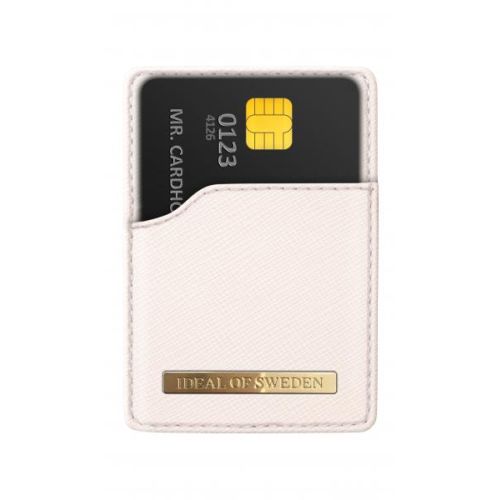 iDeal of Sweden Magnetic Card Holder Saffiano Beige