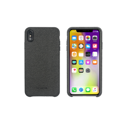 So Seven Gentleman Fabric Case for iPhone XS Max, Grey