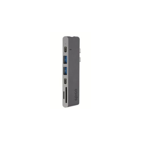 Epico USB Type-C PRO Hub Multi-Port - space grey/black