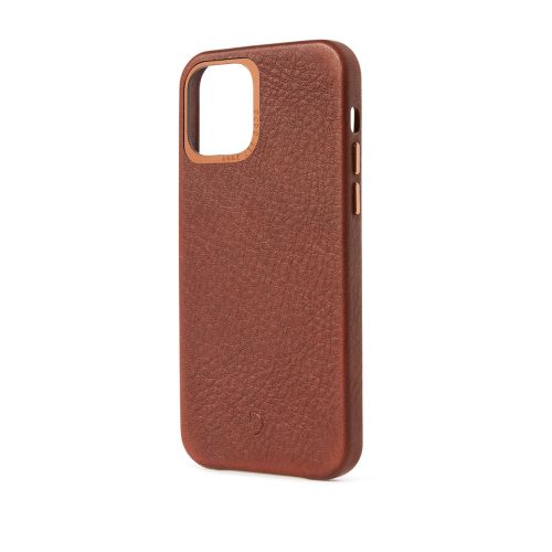 Decoded Leather Backcover iPhone 12 Pro Max (6.7 inch) Brown